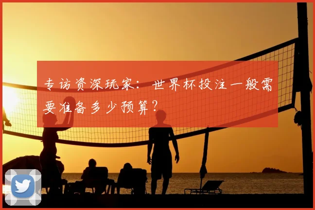 专访资深玩家：世界杯投注一般需要准备多少预算？